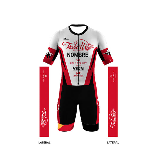 Men's Short Sleeve Trisuit Tribulls Triathlon Club