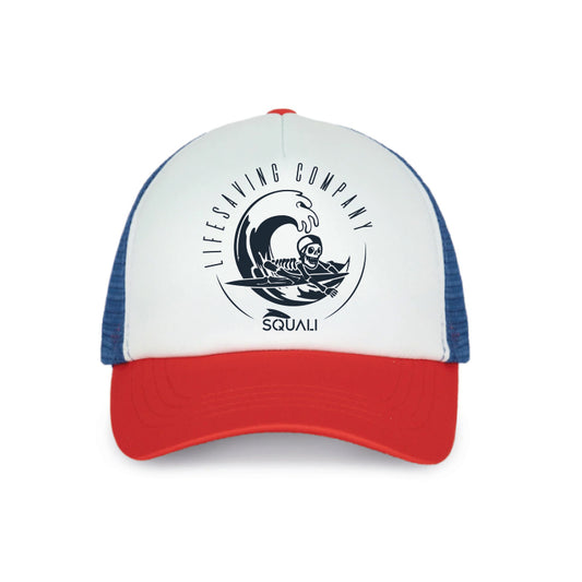 Gorra Surf Lifesaving Azul y Roja