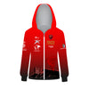 Unisex Zip Hoodie Club Triathlon Huracan
