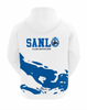 Sudadera con Cremallera Unisex Natación San Lorenzo