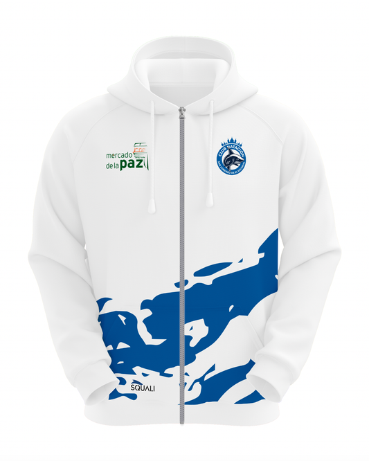 Sweatshirt with Zip Unisex Swimming San Lorenzo