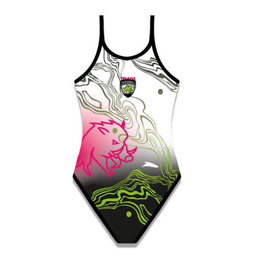 Hurricane Triathlon Club Thin Strap Swimsuit