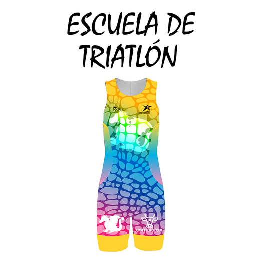 Sleeveless trisuit Man Triathlon Ciempozuelos