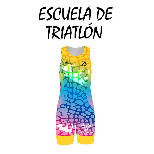 Sleeveless trisuit Man Triathlon Ciempozuelos