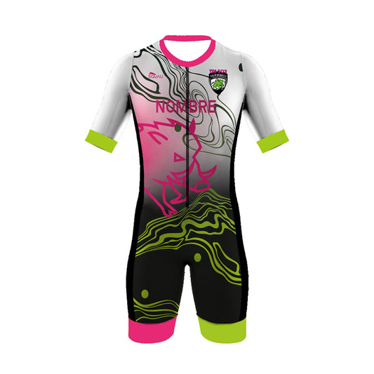 Men's Short Sleeve Trisuit Ciempozuelos Triathlon