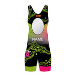 Tritraje Sin Mangas Mujer Club Triatlón SO3 Valdemorillo