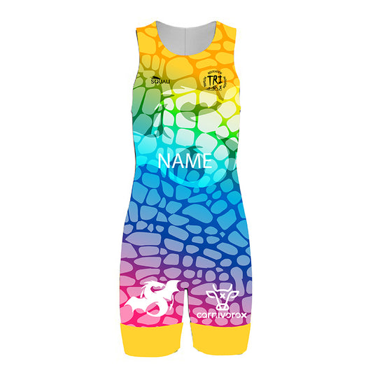 Sleeveless trisuit Man Triathlon Ciempozuelos