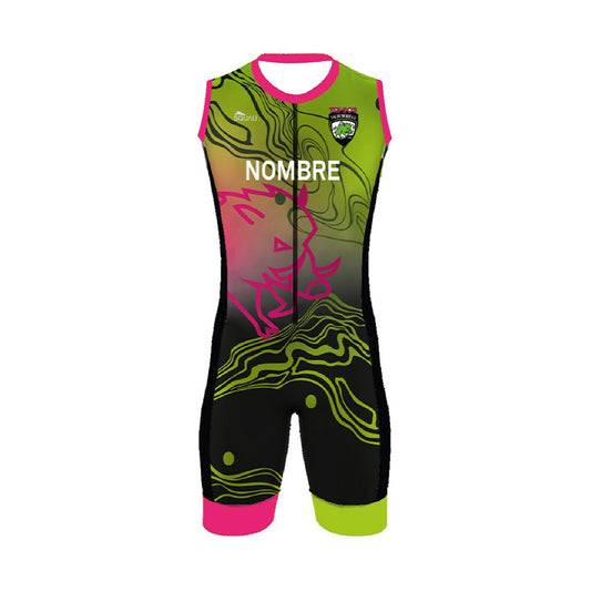 Sleeveless trisuit Man Triathlon Ciempozuelos