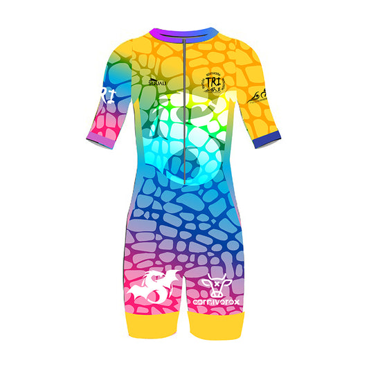 Men's Short Sleeve Trisuit Ciempozuelos Triathlon
