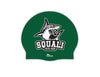 Gorro Natación Silicona Squali Verde