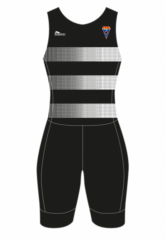 Women's Sleeveless Trisuit Swimming Club Reus Ploms
