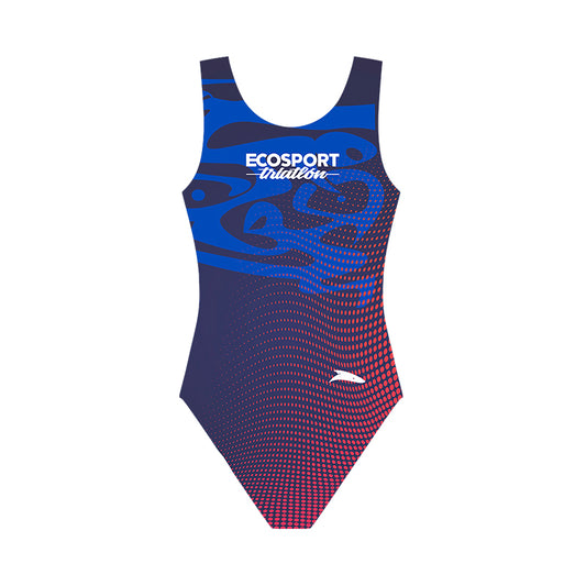 Alcobendas Blue Wide Strap Swimsuit