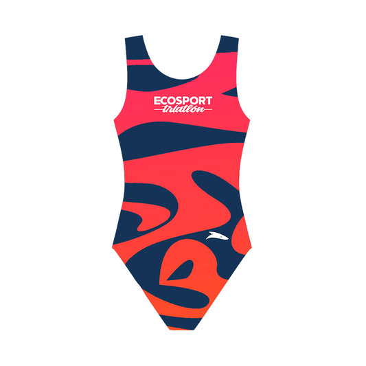 Alcobendas Red Wide Strap Swimsuit