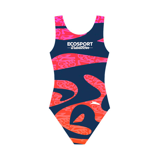 Alcobendas Pink Wide Strap Swimsuit