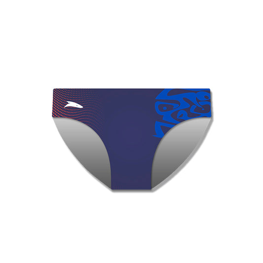 Alcobendas Blue Slip Swimsuit