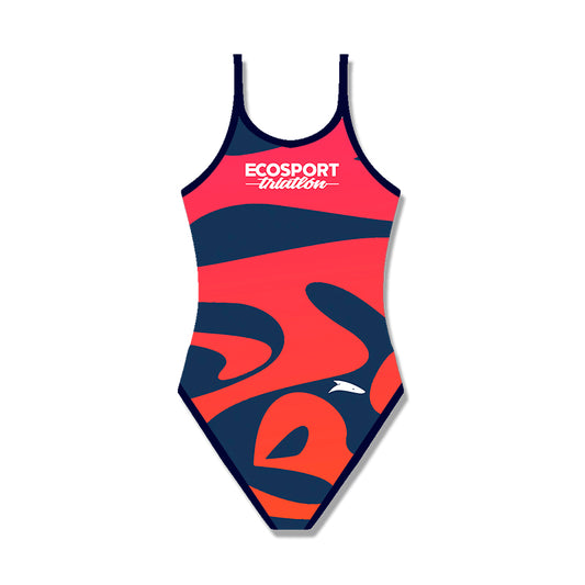 Red Thin Strap Alcobendas Swimsuit