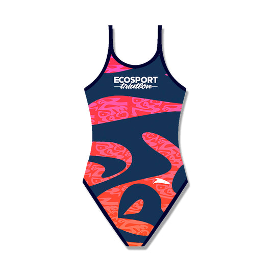Pink Thin Strap Alcobendas Swimsuit