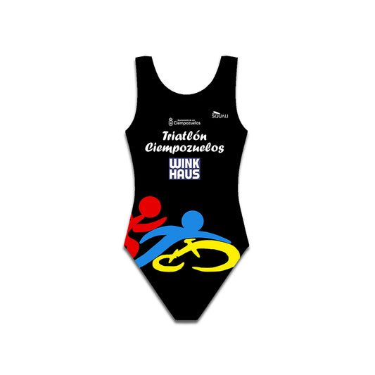 Wide Strap Swimsuit Ciempozuelos Triathlon Club