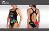 Tritraje Racing Mujer Club Triatlón Ciempozuelos
