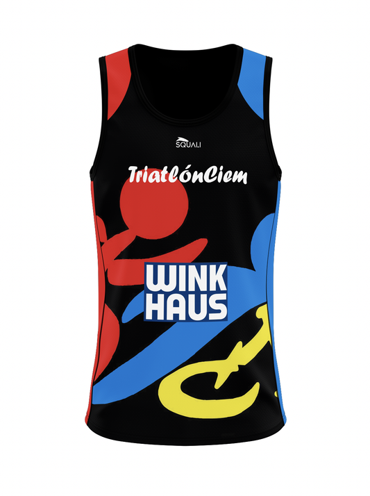 Men's Sleeveless T-Shirt Ciempozuelos Triathlon Club